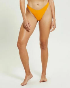 Super Cheeky Bikini Briefs Tangerine Orange