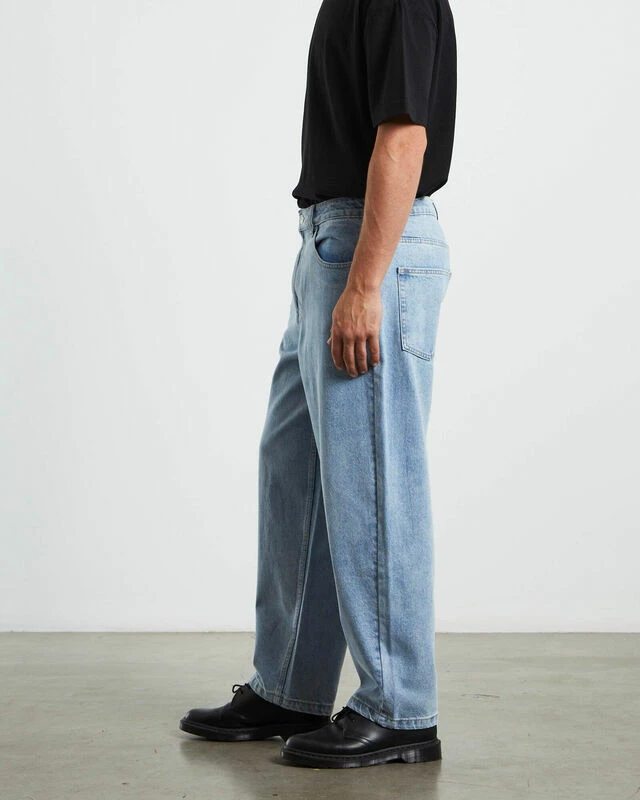 Wide Boy Jeans 90's Light Blue 14 Wide Boy Jeans 90's Light Blue - Image 12