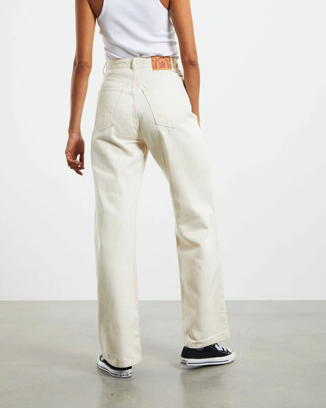 Dr. Denim Echo Loom Jeans State Ecru 4 Dr. Denim Echo Loom Jeans State Ecru - Image 2