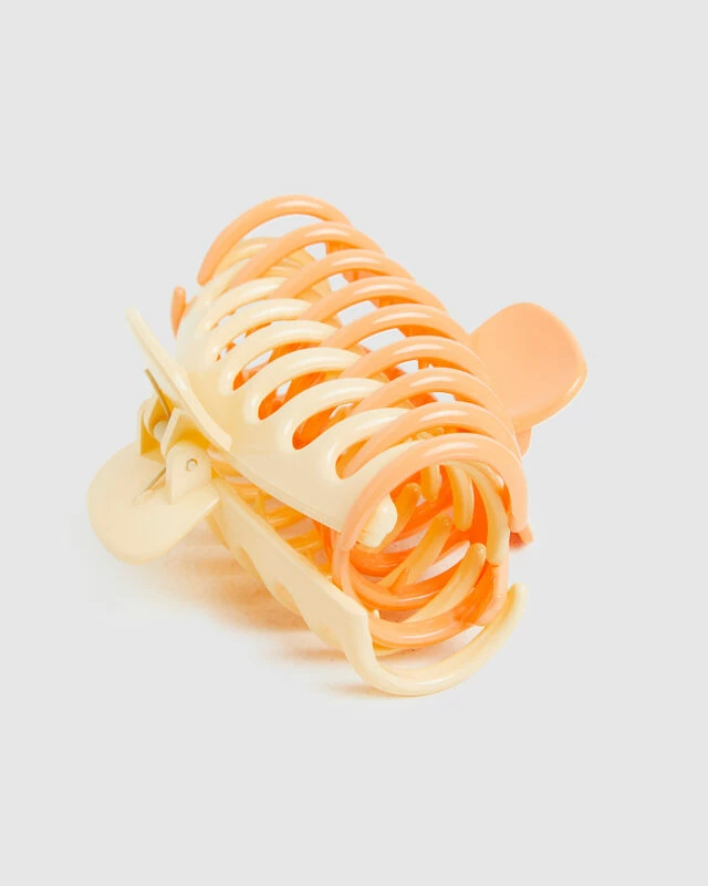 Everyday Claw Clip 2 Pack Natural/Orange 4 Everyday Claw Clip 2 Pack Natural/Orange - Image 2