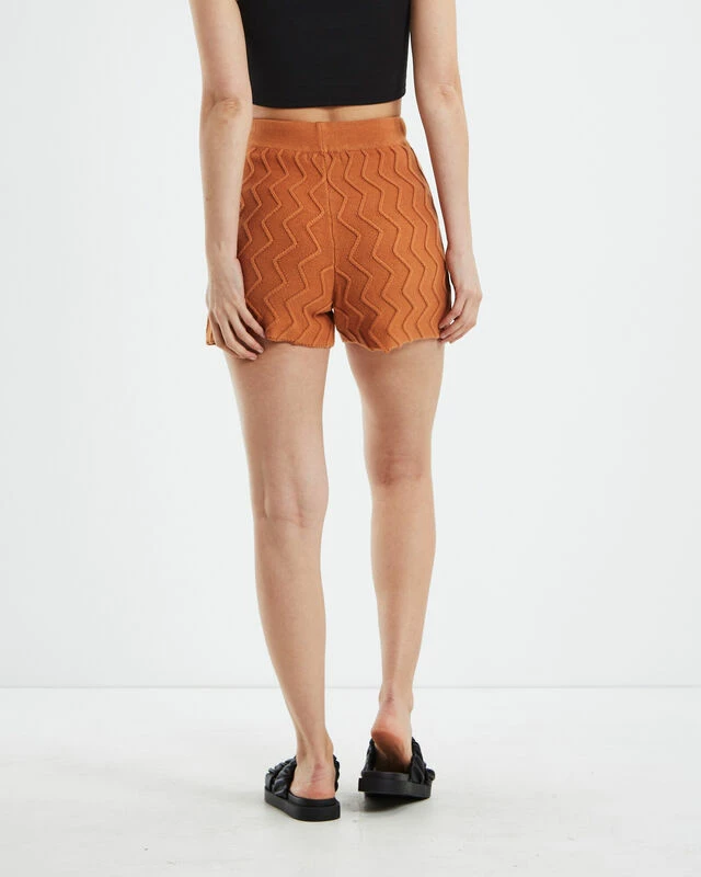 Alexis Shorts Caramel Brown 4 Alexis Shorts Caramel Brown - Image 2