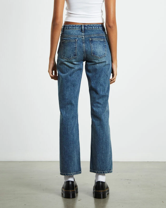 Marley Low Rise Straight Leg Jeans Vintage Tint Blue 4 Marley Low Rise Straight Leg Jeans Vintage Tint Blue - Image 2