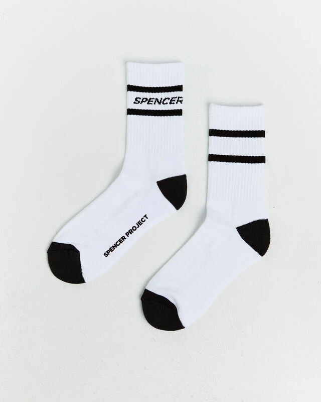 Nitro Stripe Socks 3 Pack White 4 Nitro Stripe Socks 3 Pack White - Image 2