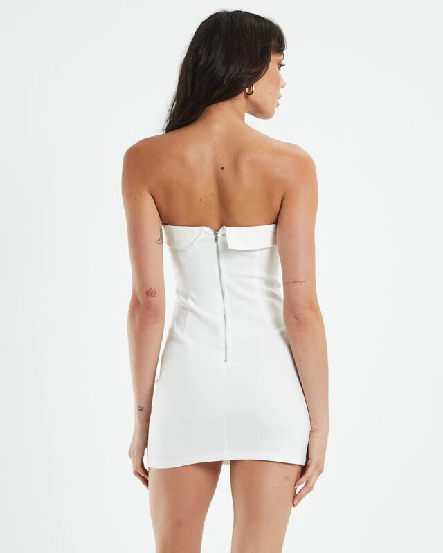Manon Corset Dress White 4 Manon Corset Dress White - Image 2