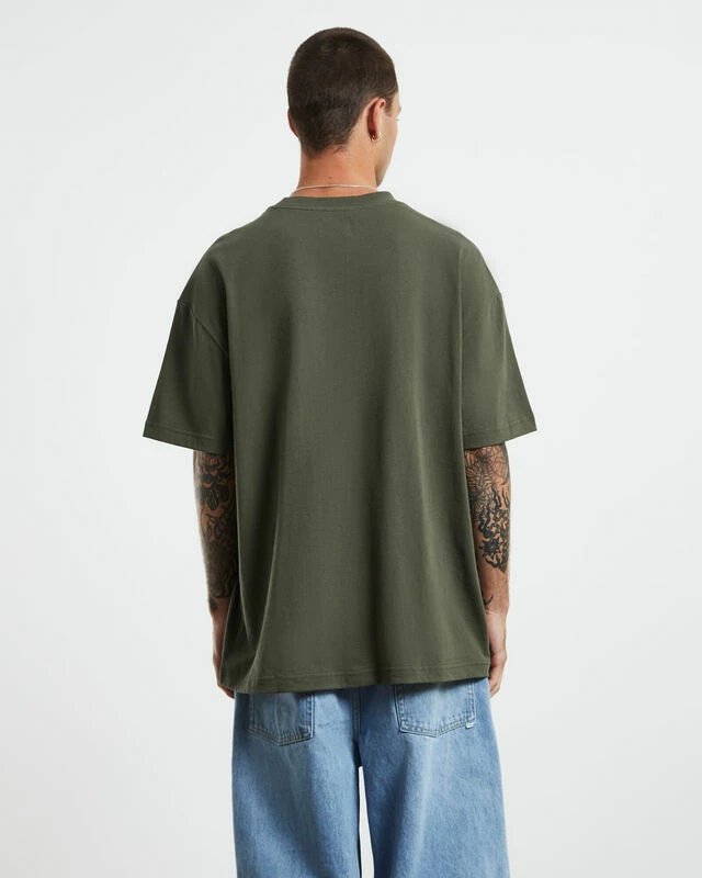 OG Skate Short Sleeve T-Shirt Army Green 4 OG Skate Short Sleeve T-Shirt Army Green - Image 2