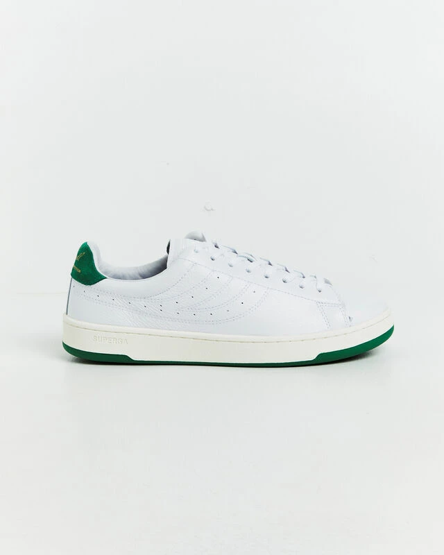 Superga 4833 Match Sneakers White/Green 4 Superga 4833 Match Sneakers White/Green - Image 2