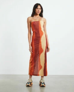 Sasha Dress Orange Multi -Insight Shop 2 29567