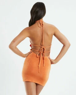 Jedida Mini Dress Orange -Insight Shop 2 38304
