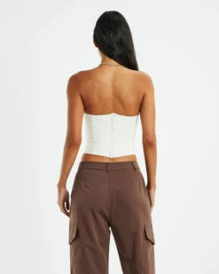 Faye Compact Knit Corset Butter -Insight Shop 2 45277