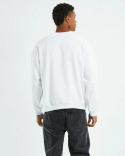 Insight Psych Rev Crewneck Jumper White -Insight Shop 2 45829