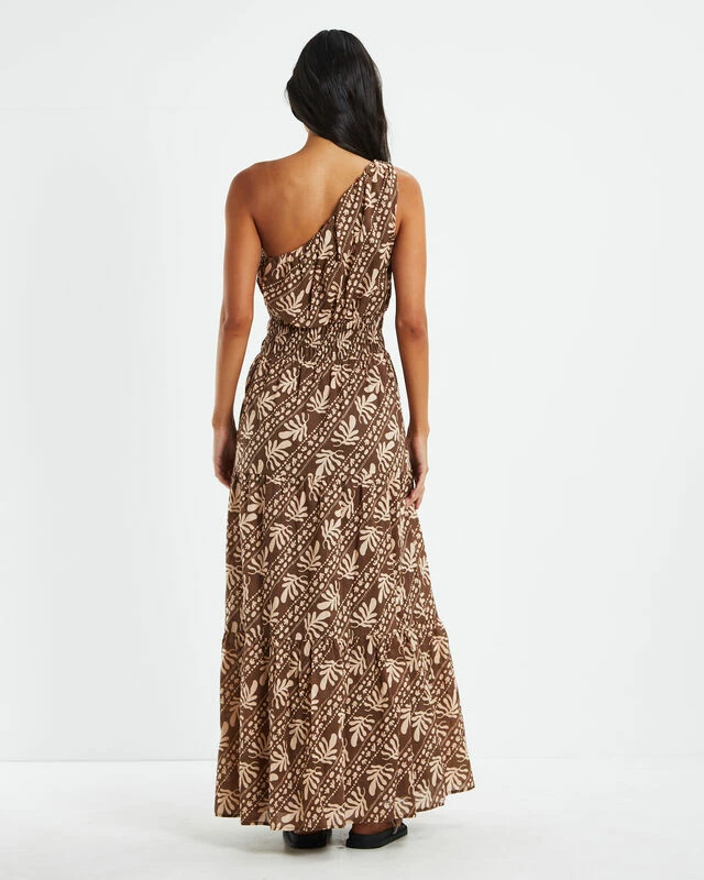 Carrie Maxi Dress Coral Assorted 4 Carrie Maxi Dress Coral Assorted - Image 2