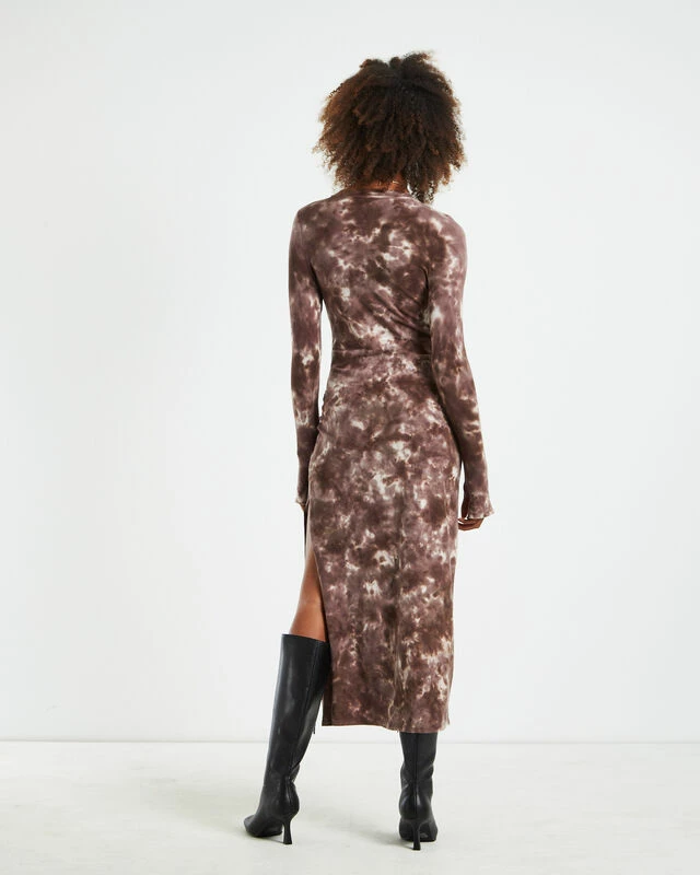 Stammy Cut Out Midi Dress Acid Wash Multi 4 Stammy Cut Out Midi Dress Acid Wash Multi - Image 2