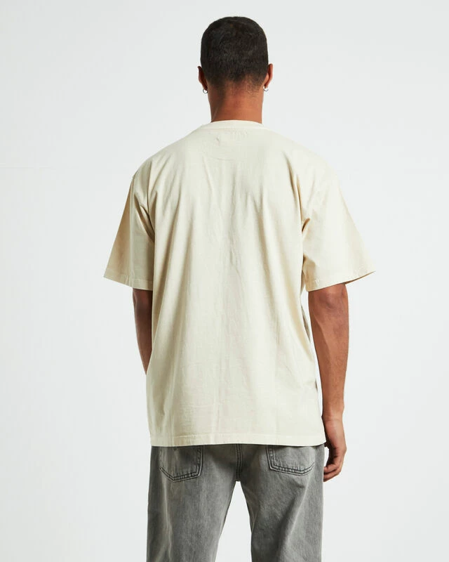 MARKET Smiley Arts & Sciences T-shirt Sand 4 MARKET Smiley Arts & Sciences T-shirt Sand - Image 2