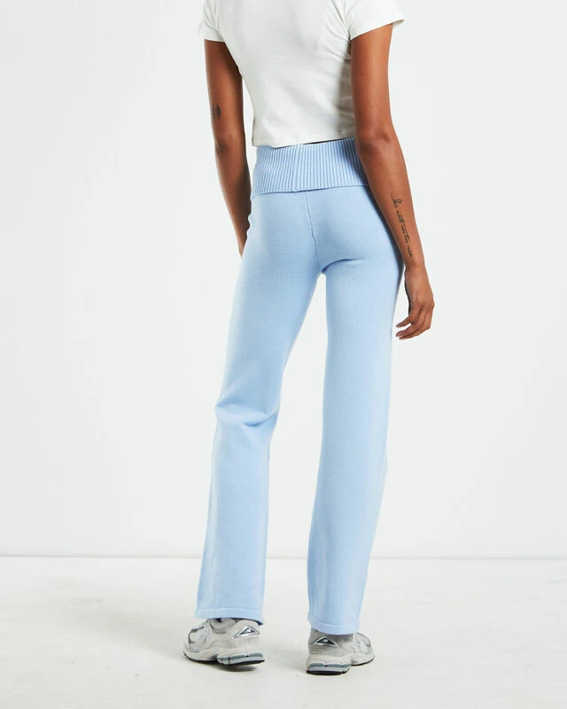 Insight Effie Low Rise Knit Pants Blue 4 Insight Effie Low Rise Knit Pants Blue - Image 2