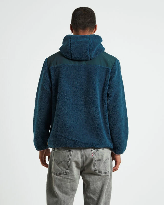 Rollin Polar Fleece Jacket Teal 4 Rollin Polar Fleece Jacket Teal - Image 2