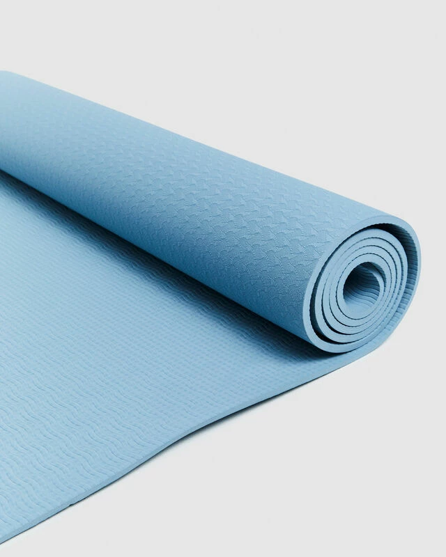 Yoga Mat With Strap Blue 4 Yoga Mat With Strap Blue - Image 2