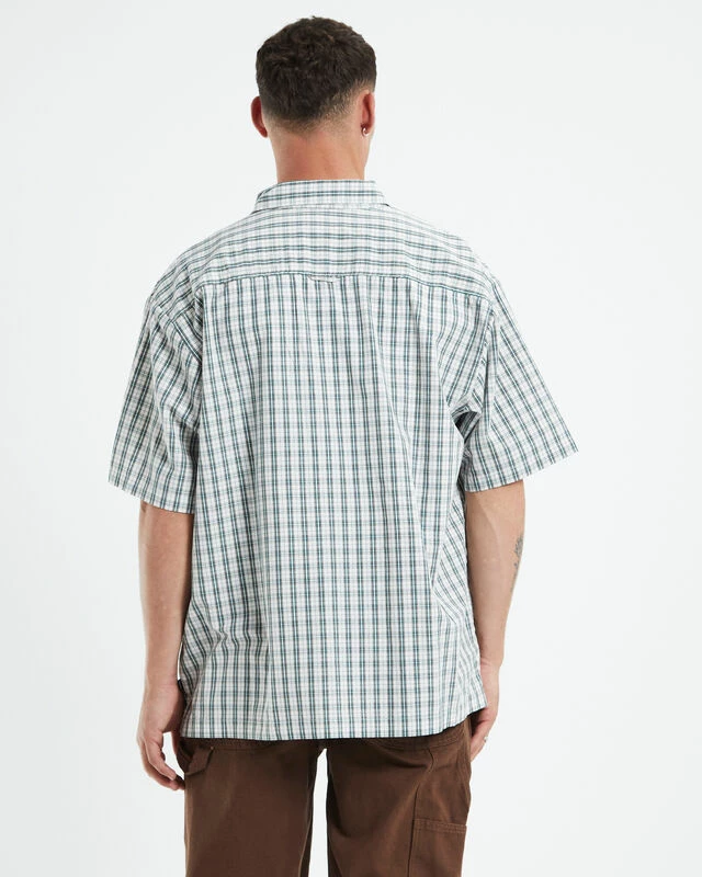 Skate Short Sleeve Shirt Teal 4 Skate Short Sleeve Shirt Teal - Image 2