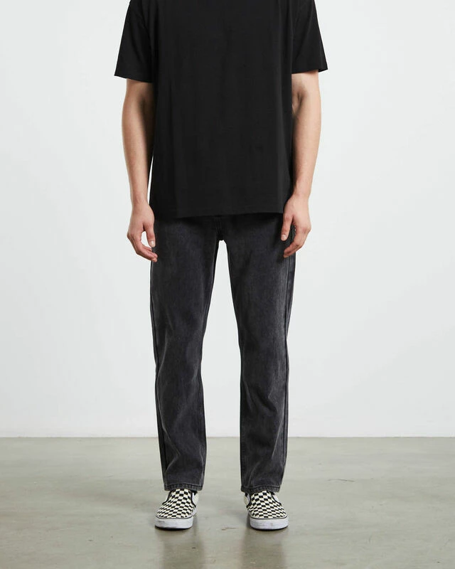 Insight Colt Straight Jeans Classic Black 4 Insight Colt Straight Jeans Classic Black - Image 2