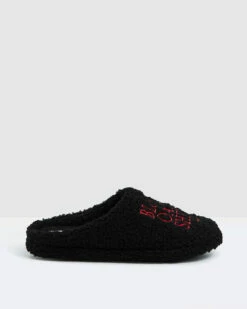 Insight Sheila Shag Slides Black/Red 8 Insight Sheila Shag Slides Black/Red -Insight Shop 2 55949