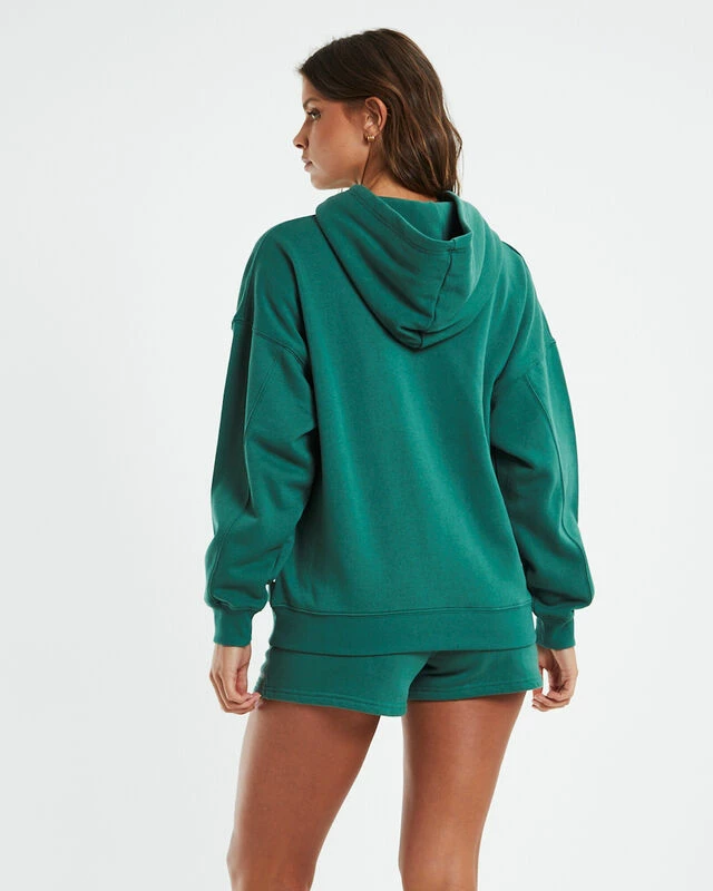 State Oversized Hoodie Green 4 State Oversized Hoodie Green - Image 2
