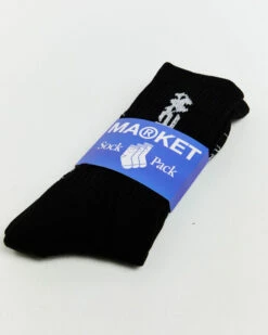 MARKET New Future Jacquarded Socks Black 6 MARKET New Future Jacquarded Socks Black -Insight Shop 2 58528