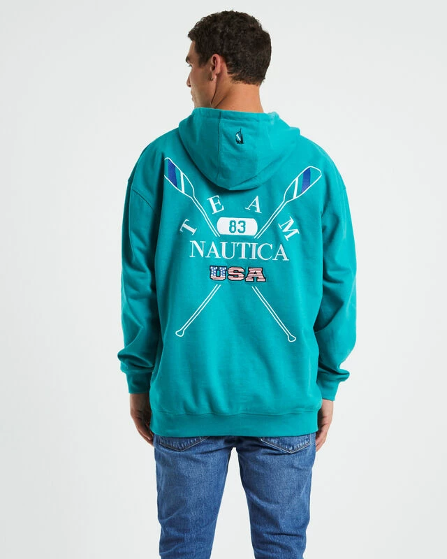 Nautica Terrex Hoodie Green 4 Nautica Terrex Hoodie Green - Image 2