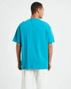 Nitro Short Sleeve T-Shirt In 90s Aqua Blue -Insight Shop 2 59791