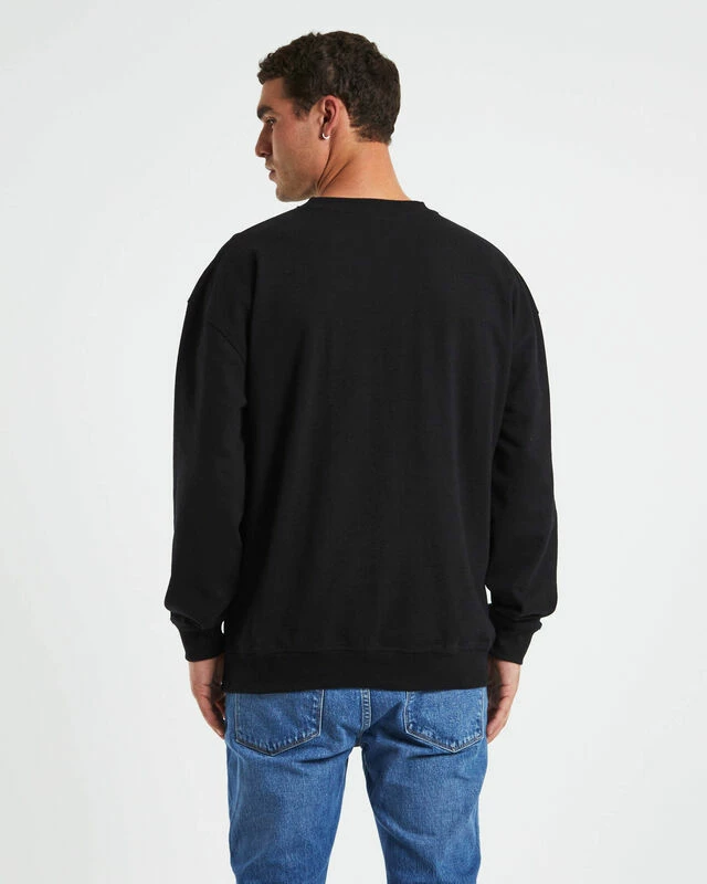 Nautica Norrie Long Sleeve Sweatshirt In Black 4 Nautica Norrie Long Sleeve Sweatshirt In Black - Image 2