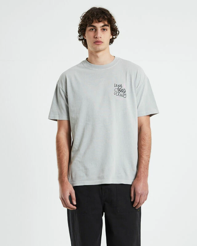 Insight Rest Well Short Sleeve T-Shirt In Ash 4 Insight Rest Well Short Sleeve T-Shirt In Ash - Image 2
