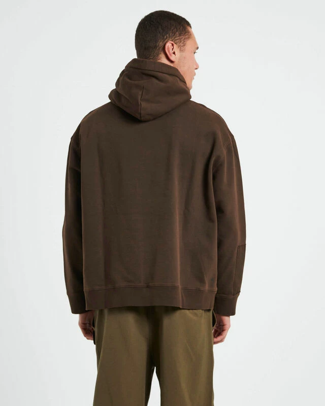 Surrealist Hoodie In Umber Brown 4 Surrealist Hoodie In Umber Brown - Image 2