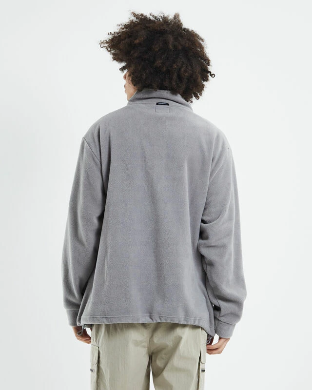 Everest Sherpa Polar Fleece Jumper Grey 4 Everest Sherpa Polar Fleece Jumper Grey - Image 2