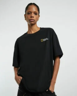 National Geographic Supima Short Sleeve T-Shirt Carbon Black 9 National Geographic Supima Short Sleeve T-Shirt Carbon Black -Insight Shop 2 72602