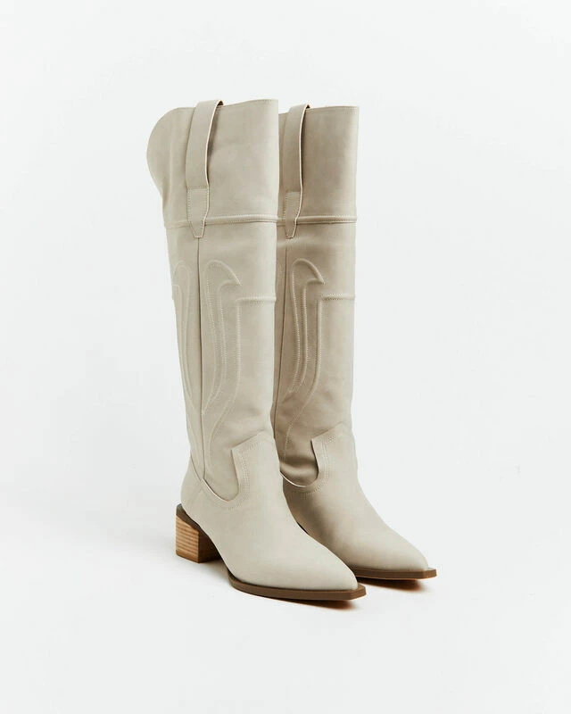 Dynasty Cowboy Boot In Nubuk 4 Dynasty Cowboy Boot In Nubuk - Image 2