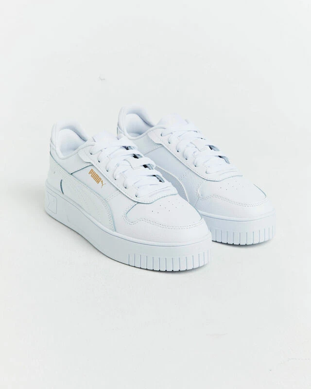 Carina Street Puma Sneakers In White/Gold 4 Carina Street Puma Sneakers In White/Gold - Image 2