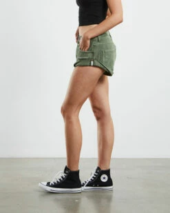 One Teaspoon Super Bandits Denim Shorts Kahki 10 One Teaspoon Super Bandits Denim Shorts Kahki -Insight Shop 3 12493