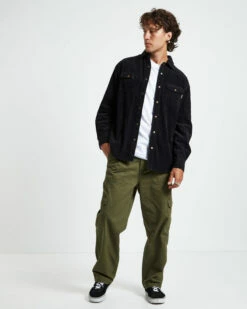 Insight Cassian Overshirt Washed Black -Insight Shop 3 14479