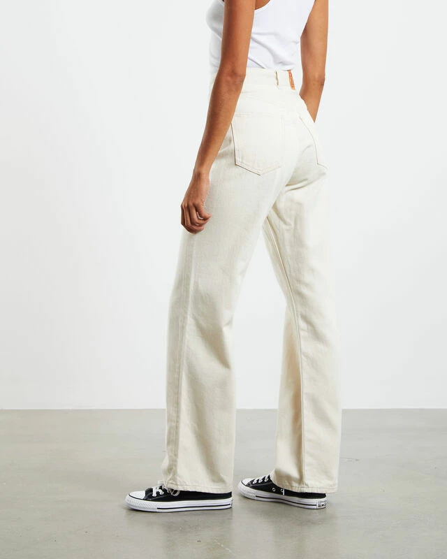 Dr. Denim Echo Loom Jeans State Ecru 5 Dr. Denim Echo Loom Jeans State Ecru - Image 3