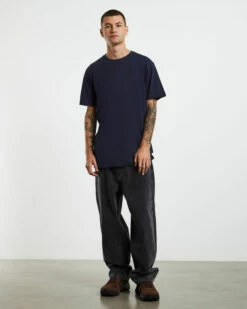 Basic Crew T-Shirt Navy -Insight Shop 3 15956