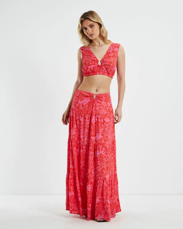 Cheyenne Top Tropical Floral 5 Cheyenne Top Tropical Floral - Image 3