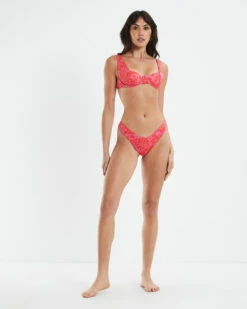 Mylo Bikini Briefs Tropical Floral Red 10 Mylo Bikini Briefs Tropical Floral Red -Insight Shop 3 17863