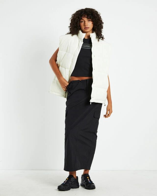 Insight Longline Rhinestone Baby Tee Black 5 Insight Longline Rhinestone Baby Tee Black - Image 3