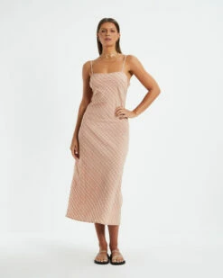 Marina Bias Cut Midi Dress Assorted -Insight Shop 3 18682