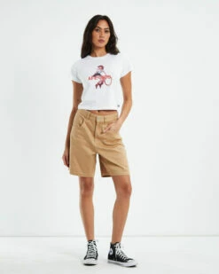 Afends Hemp Workwear Shorts Tan -Insight Shop 3 18778