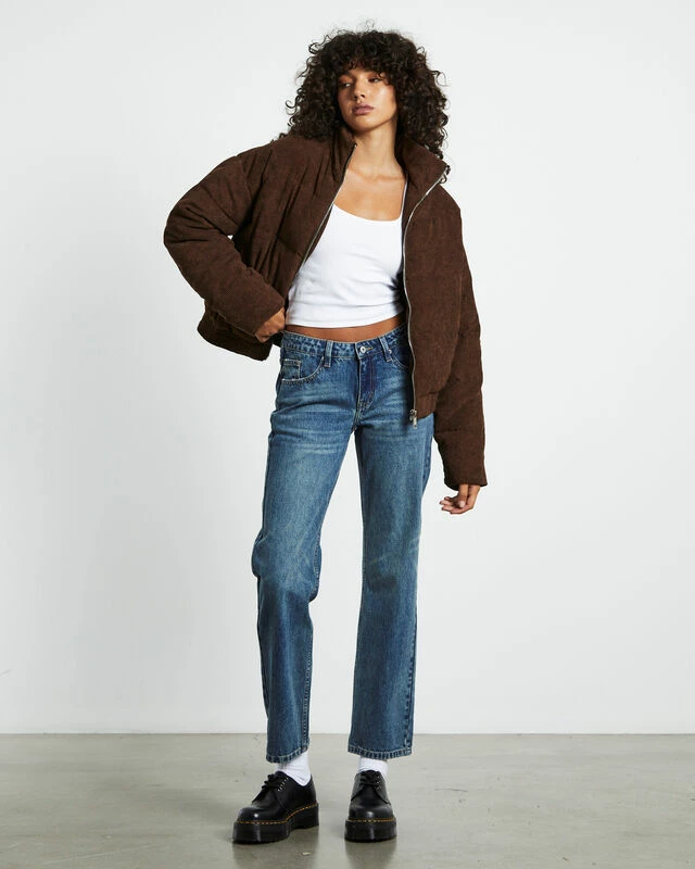 Marley Low Rise Straight Leg Jeans Vintage Tint Blue 5 Marley Low Rise Straight Leg Jeans Vintage Tint Blue - Image 3