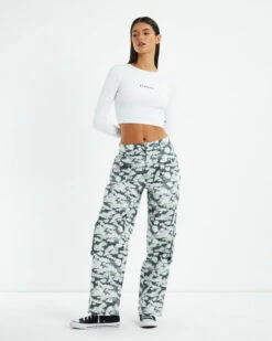 Afends Boundless Recycled Cropped Rib Long Sleeve Top White 10 Afends Boundless Recycled Cropped Rib Long Sleeve Top White -Insight Shop 3 19987