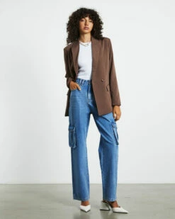 Insight Rumour Baggy Denim Cargo Jeans Saturated Blue -Insight Shop 3 20661