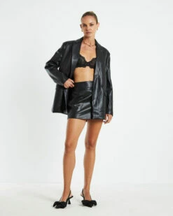 Kylie PU Mini Skirt Black 8 Kylie PU Mini Skirt Black -Insight Shop 3 20871