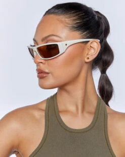 Tempo Sunglasses Ivory Brown Mono -Insight Shop 3 21705