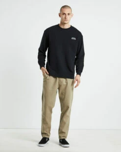 All Day Twill Pants Cement Brown -Insight Shop 3 22319