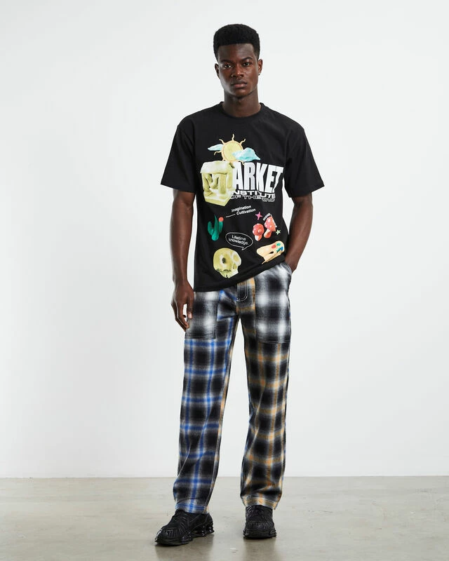 MARKET Institute Of The Mind Short Sleeve T-Shirt Black 5 MARKET Institute Of The Mind Short Sleeve T-Shirt Black - Image 3